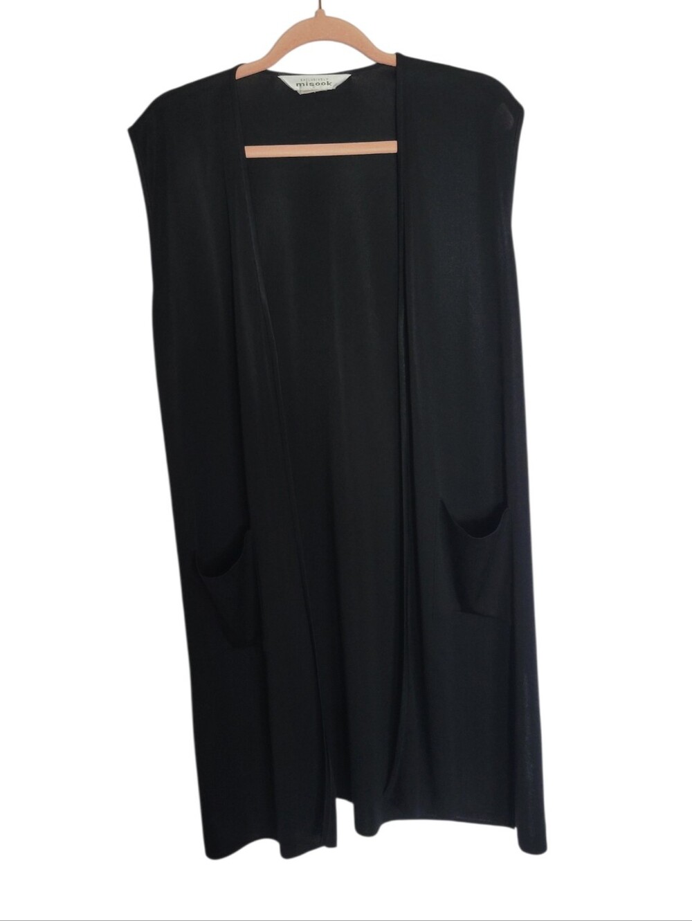 Misook Long Sweater Vest